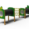 Duizendpoot Tunnel - voor speeltuin 8 Speeltuin toestel Duizendpoot tunnel